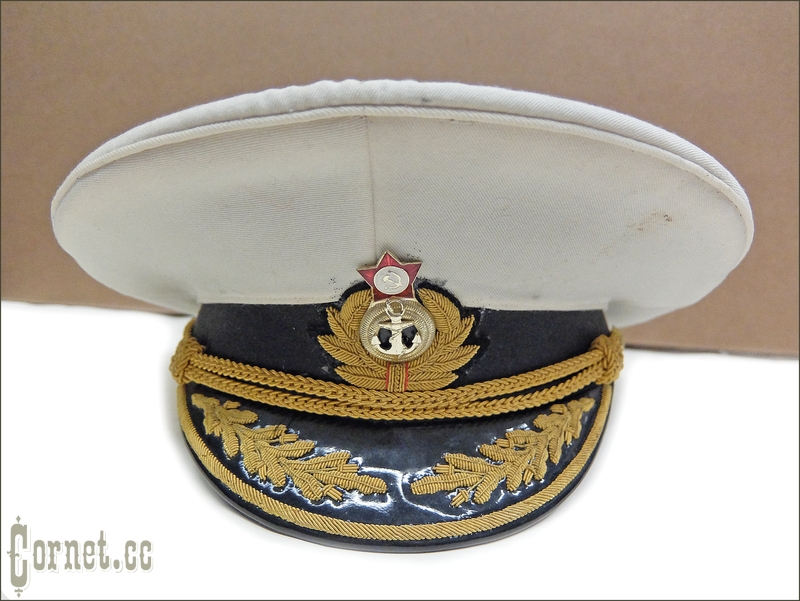 Фуражка адмирала ВМФ СССР