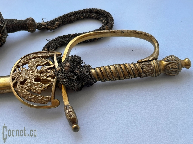 Шпага граждаских чиновников РИ обр. 1855 г.