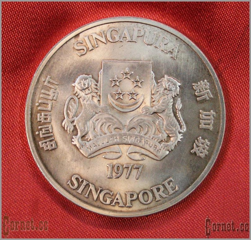 10 долларов Сингапур