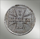 Монета 3 копейки 1916 года.