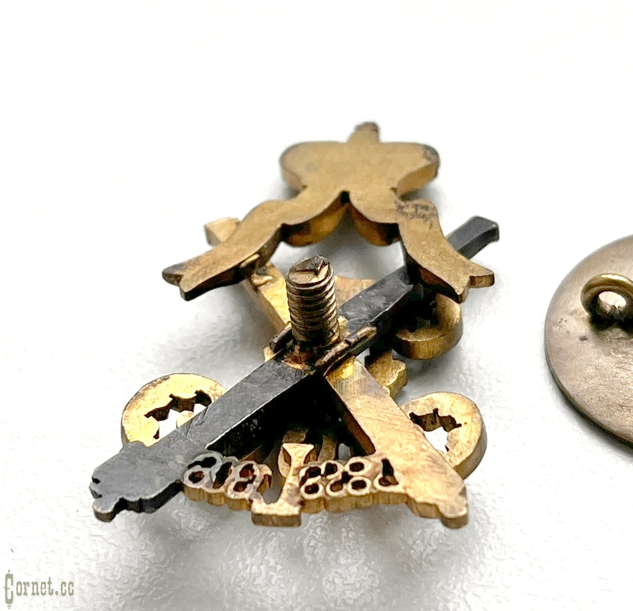 Badge "In memory of the 50th anniversary of His Imperial Highness Grand Duke Mikhail Nikolaevich in the post of Field Marshal"