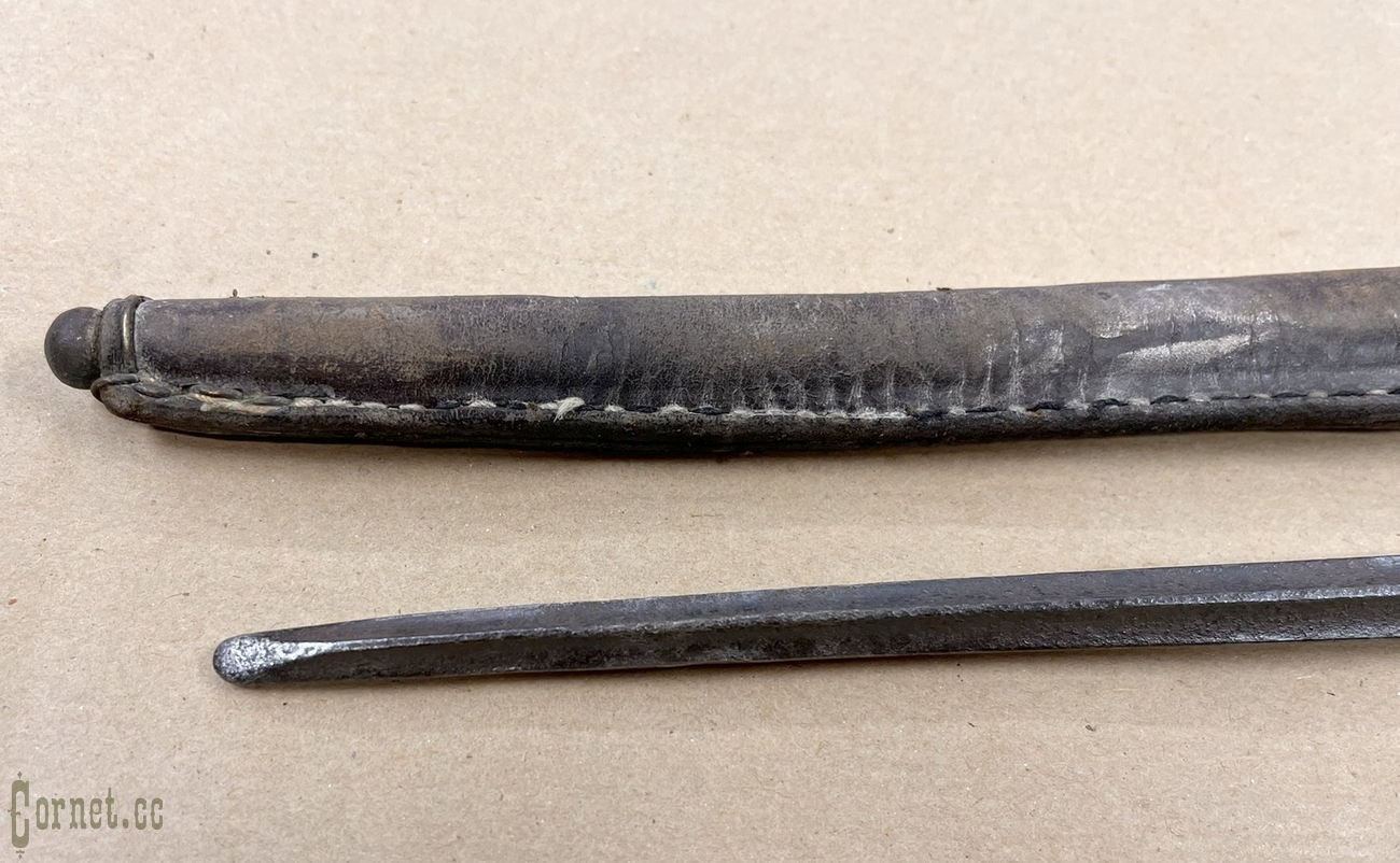 Штык Мосина М1891 в кожаных ножнах