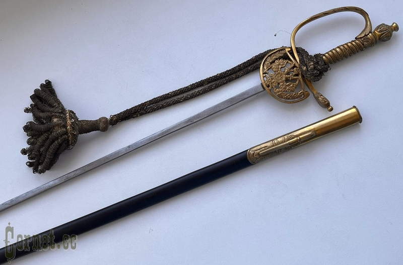 Шпага граждаских чиновников РИ обр. 1855 г.