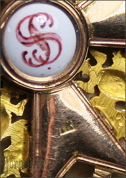 Order of the St. Stanislav 3-rd class in gold with case