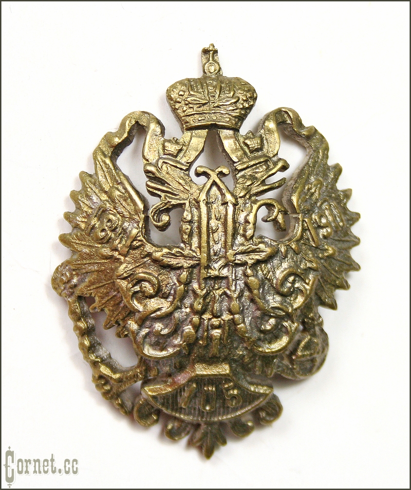 Знак 105-го пехотного Оренбургского полка