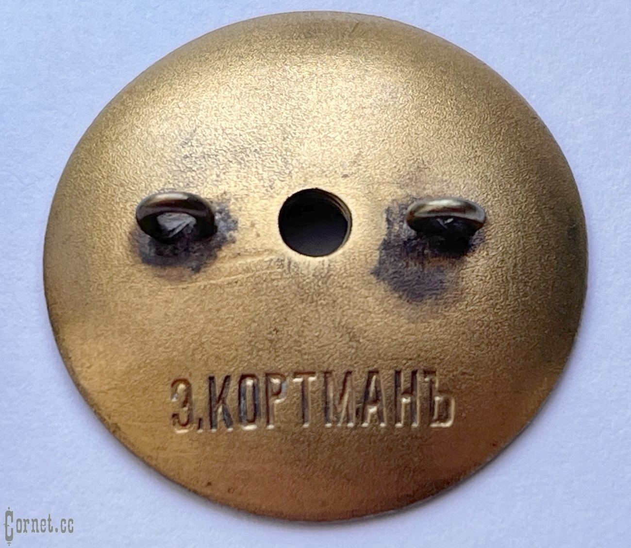 Badge of the graduation from Nikolaevsky School of Engineers