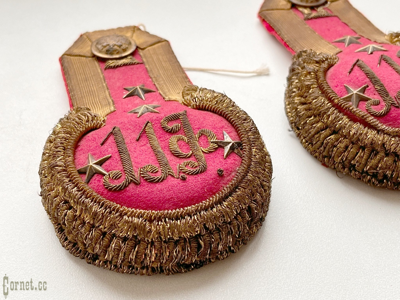 Epaulettes Staff captain of the 11th Finnish Infantry Regiment