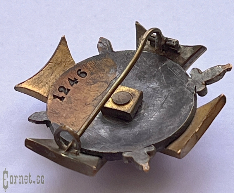 Badge for graduating from Kazan Military School