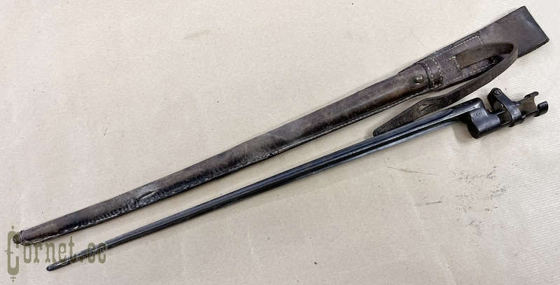 Штык Мосина М1891 в кожаных ножнах