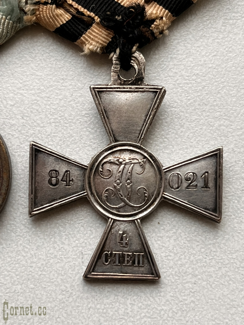 Колодка наград с ЗОВО за Русско-Турецкую войну 1877-78 годов + документы