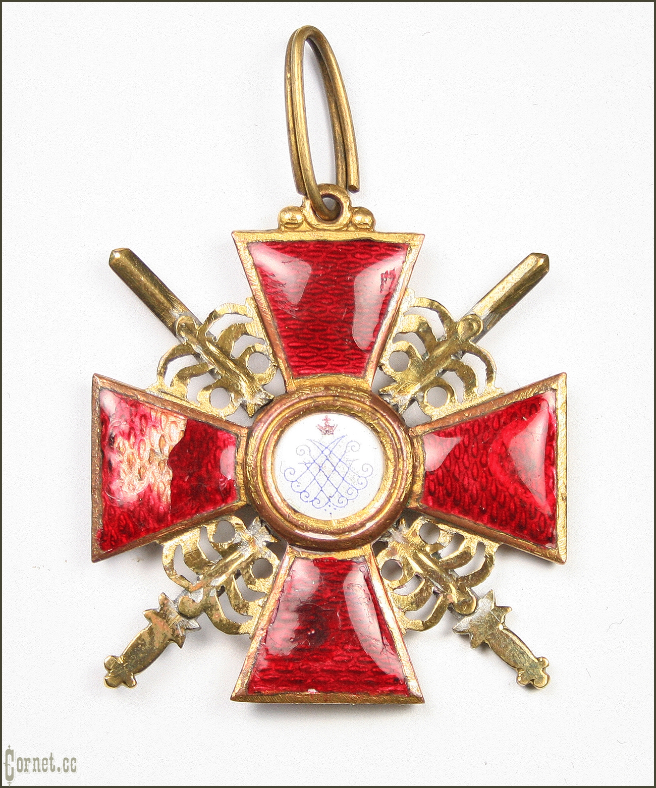 Орден Святой Анны 2-ой степени с мечами в "бронзе"