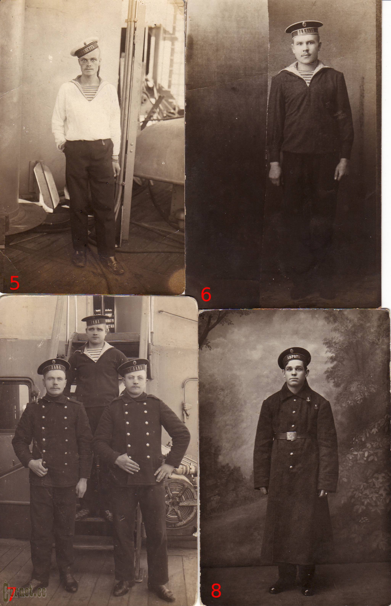 Photos of Russian Navy Sailors