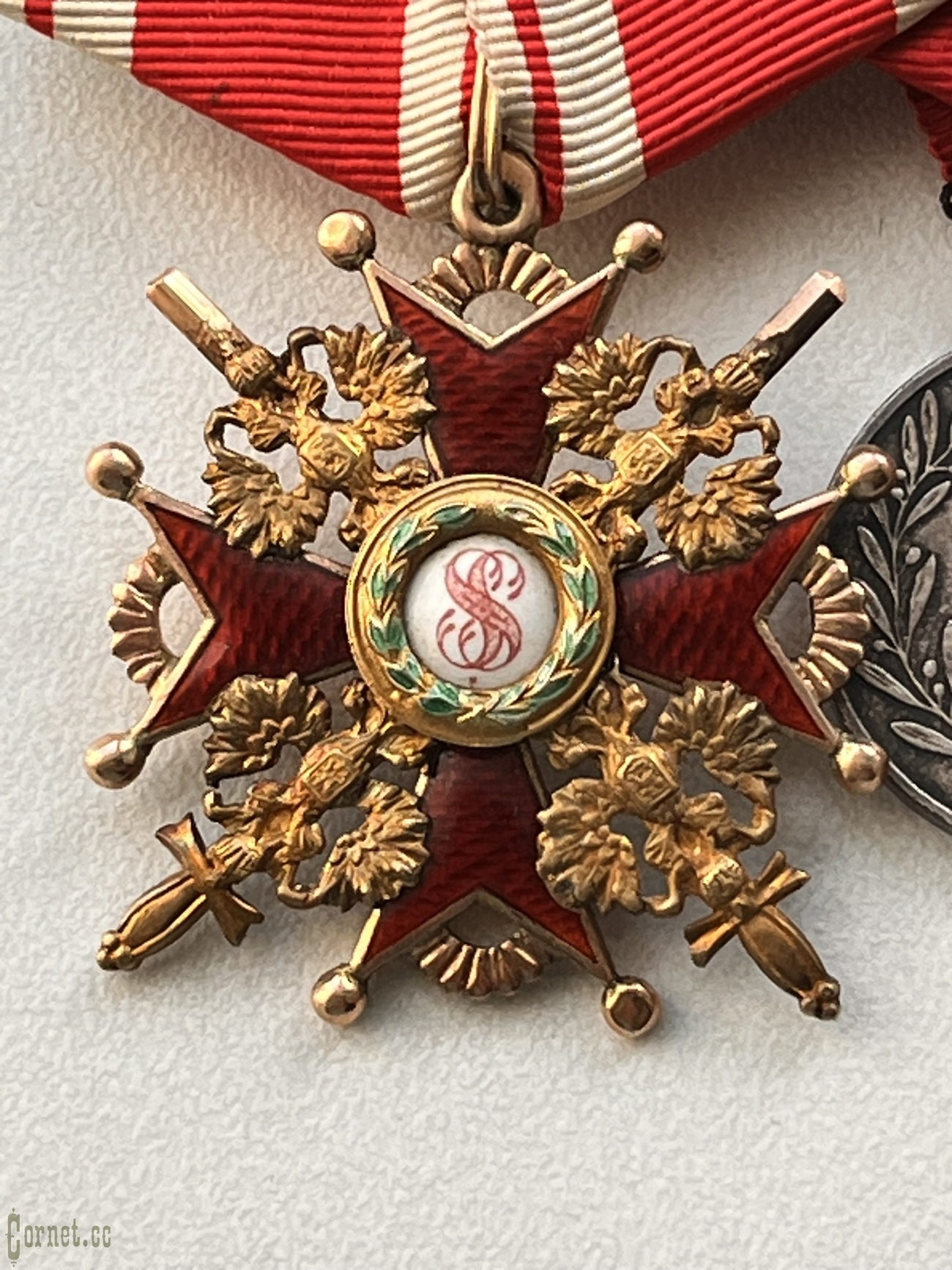 Наградная колодка военного медика участника двух войн.