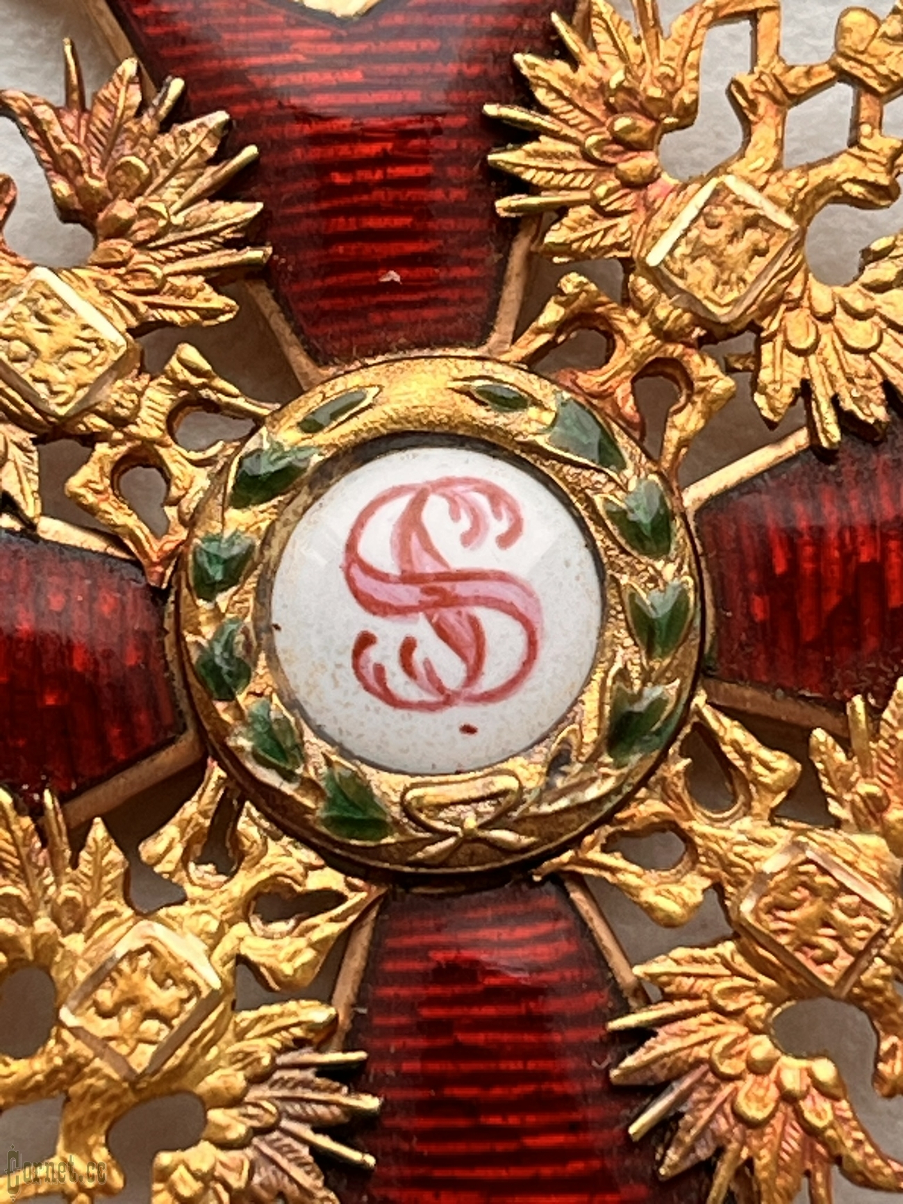 Cross of St. Stanislav 2-nd class "IK"