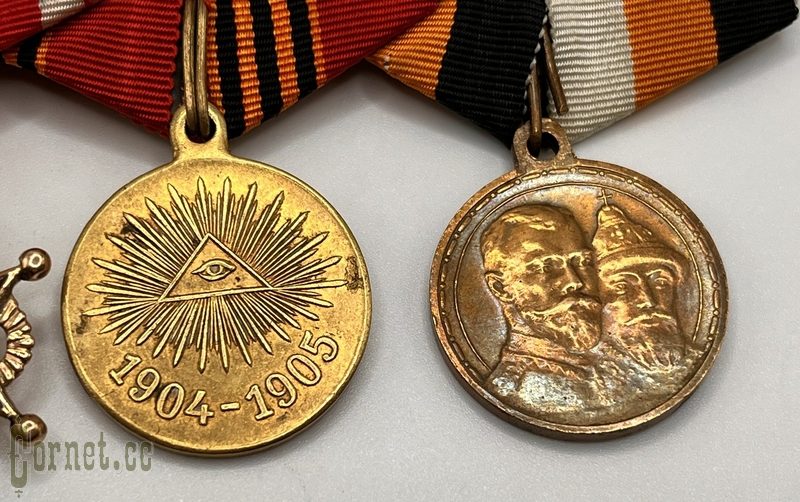 A set with awards of the Russian Empire