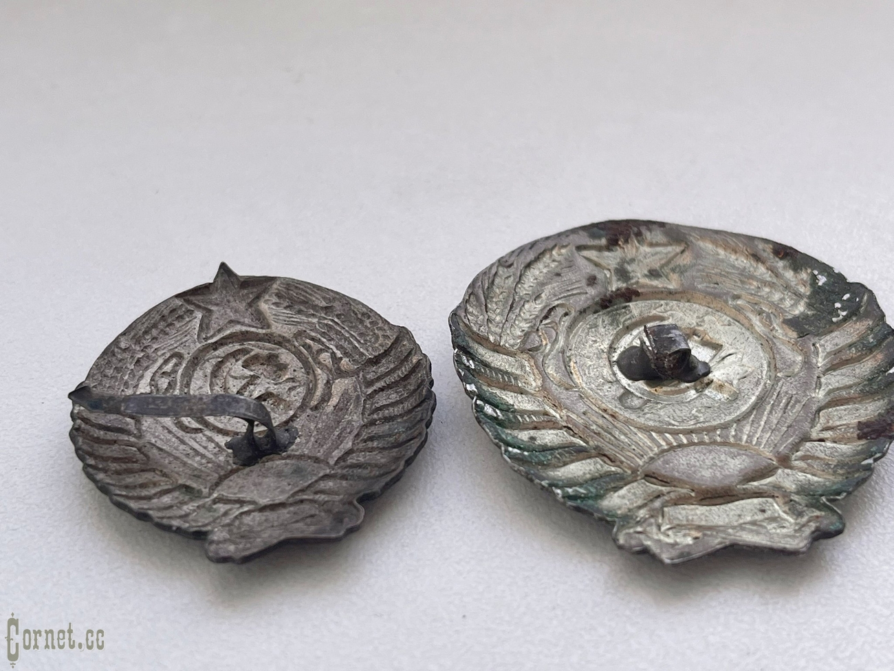 Кокарда и нарукавный знак РККМ