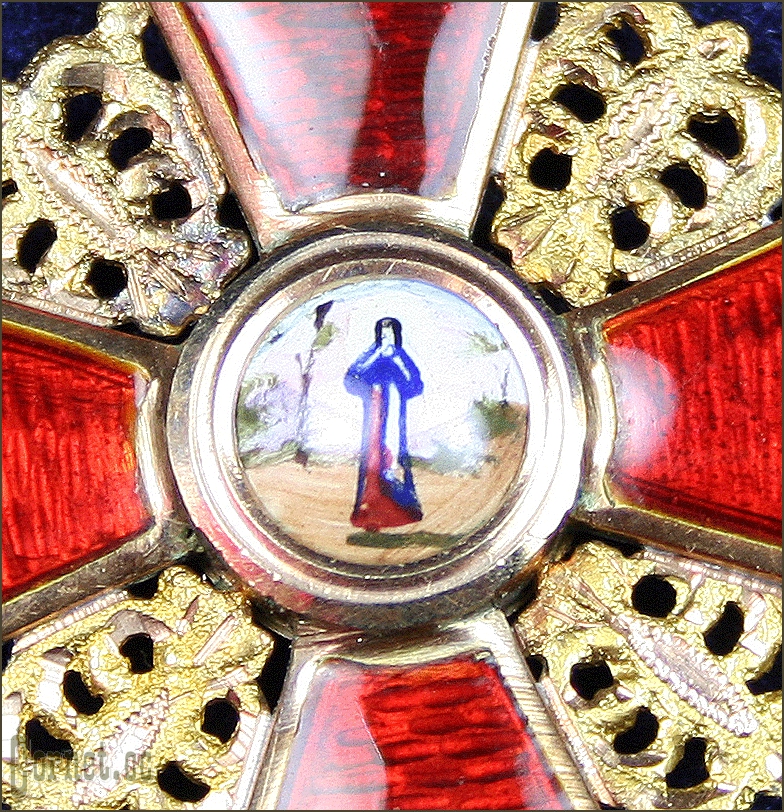 Орден Св. Анны 3-й степени.