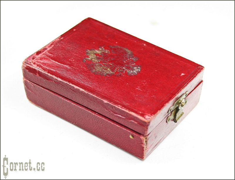 Order of the St. Stanislav 3-rd class in gold with case