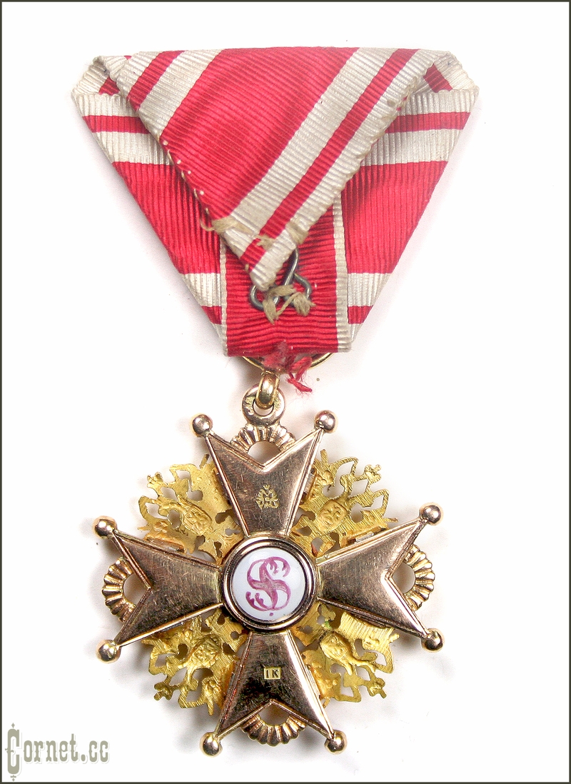 Order of St. Stanislav 3rd class 1866.