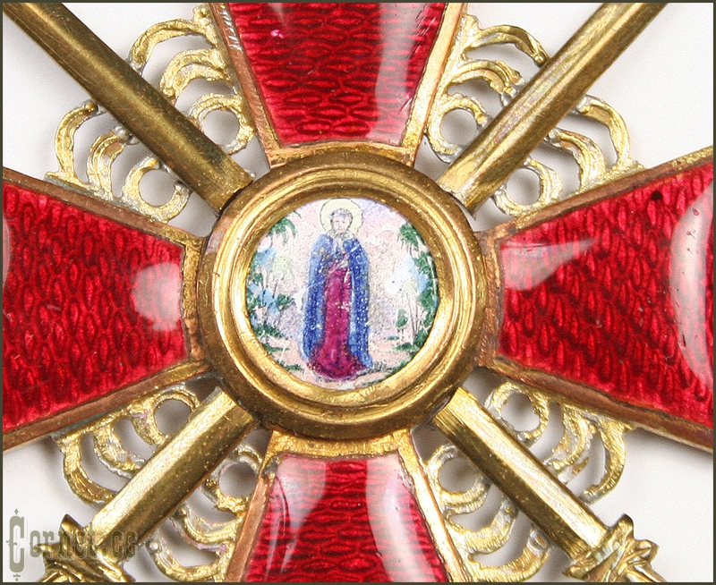 Order of St. Anna 2 class with swords in "bronze"