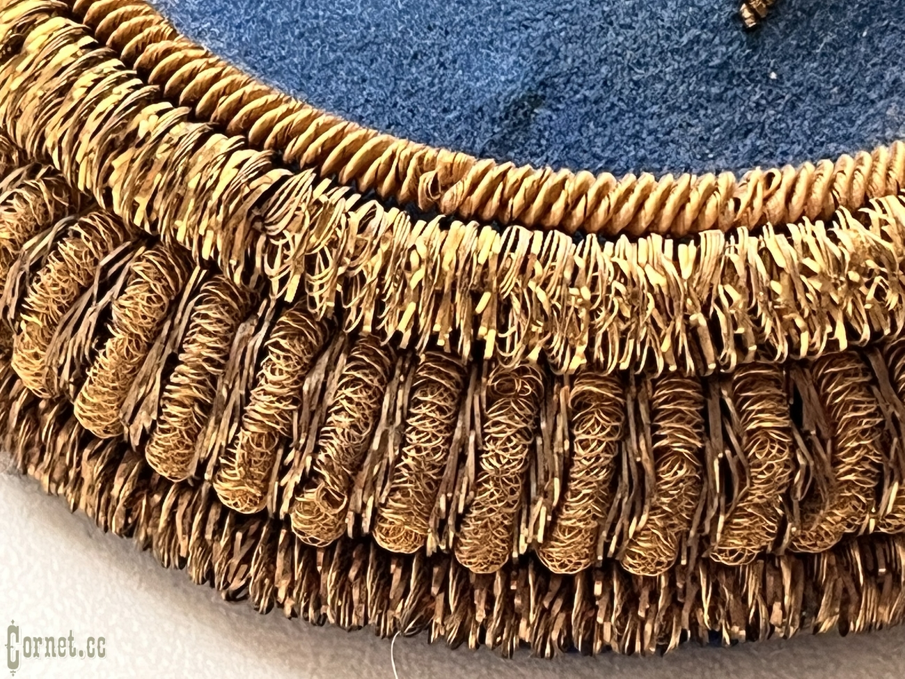 Epaulettes Second Lieutenant of the 2nd Finnish Infantry Regiment