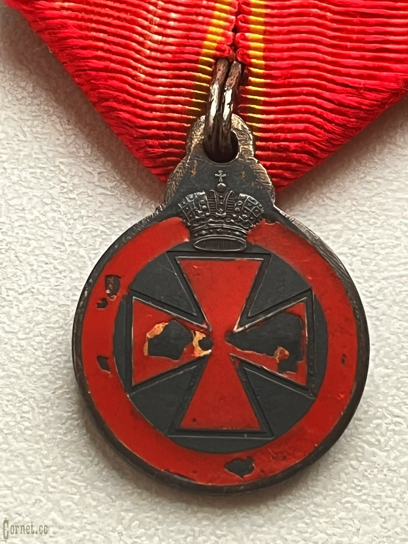 Наградная колодка со знаком отличия ордена Св. Анны