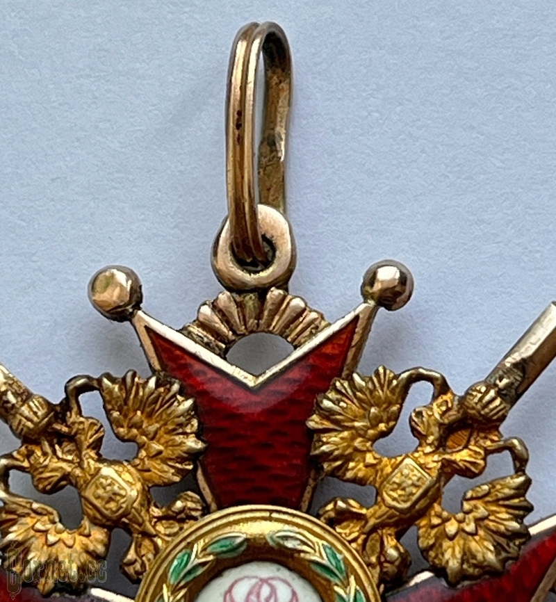 Order of St. Stanislav 3rd class with swords "Eduard"