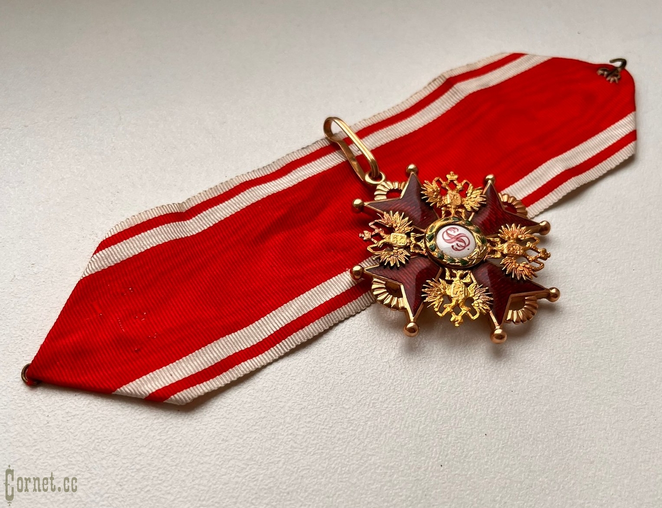 Cross of St. Stanislav 2-nd class "IK"