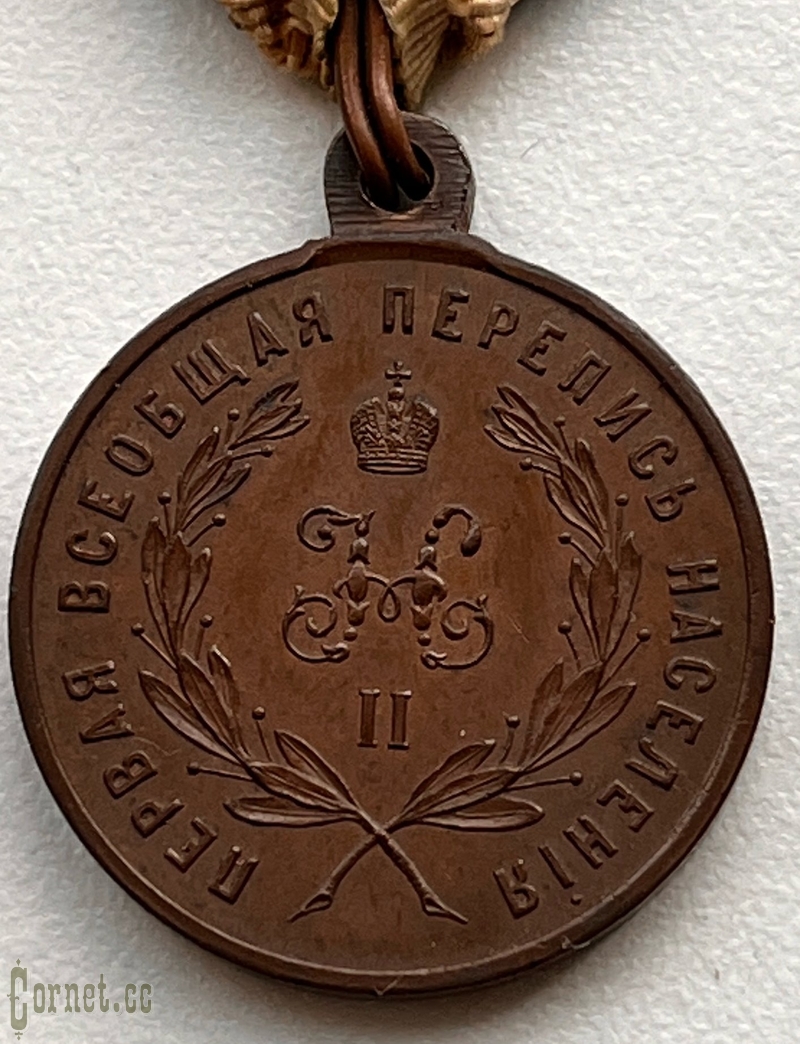 Medal "For works on the first general population census"