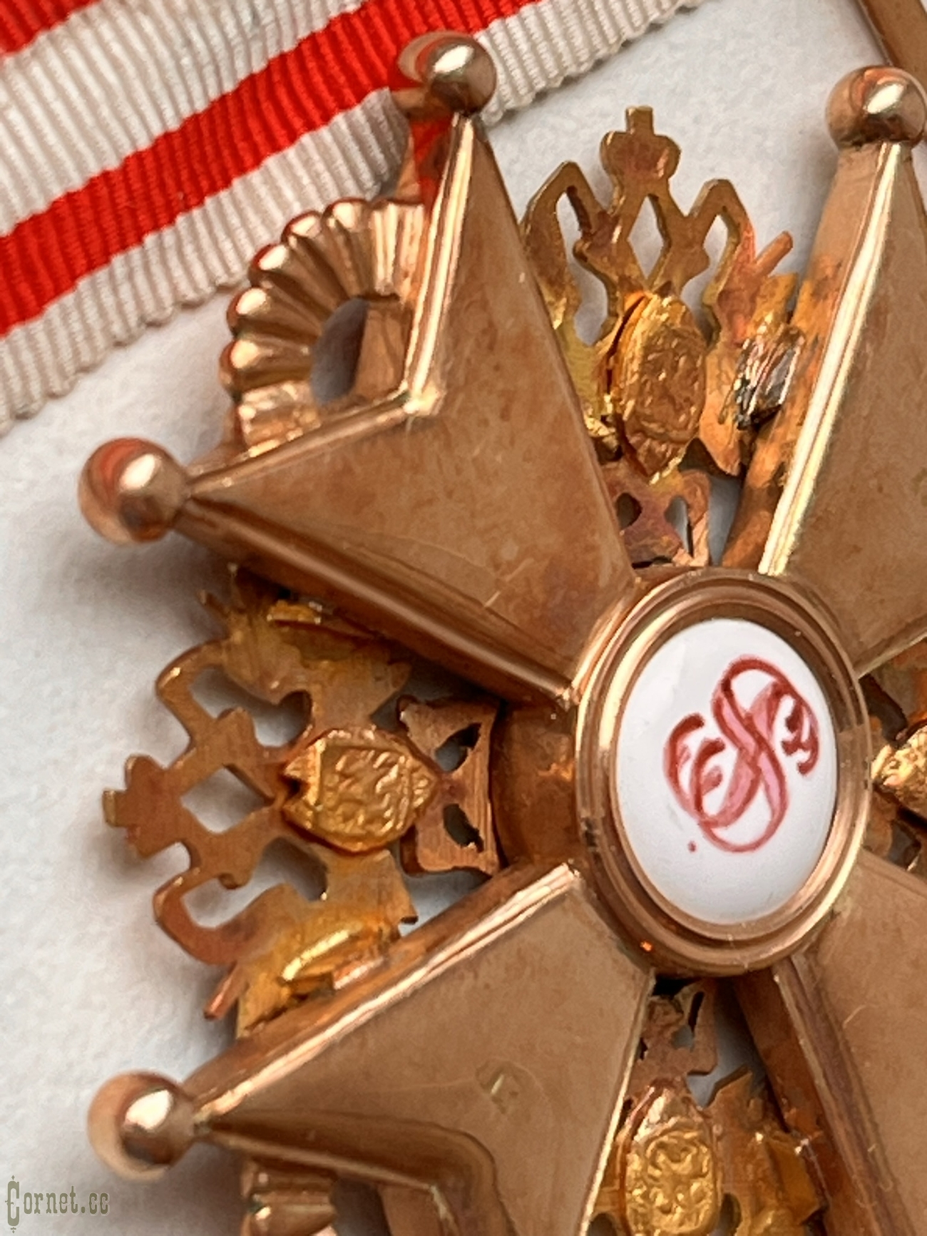 Cross of St. Stanislav 2-nd class "IK"