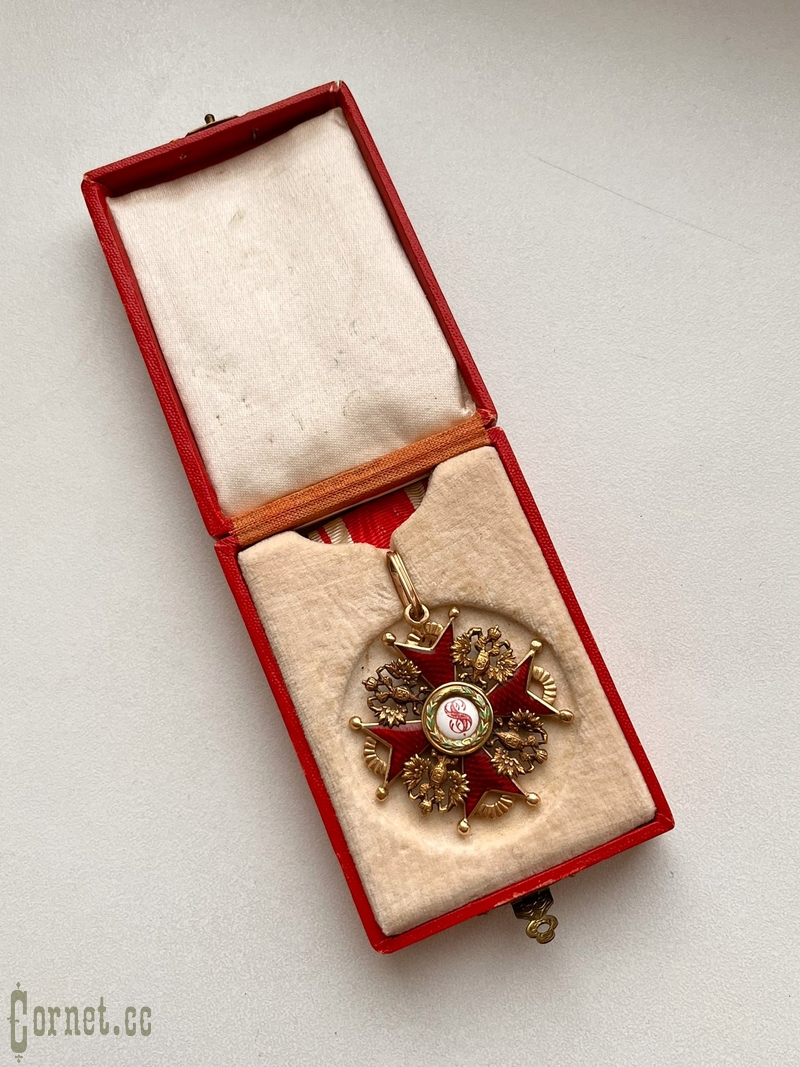 Order of St. Stanislav 3rd class with box