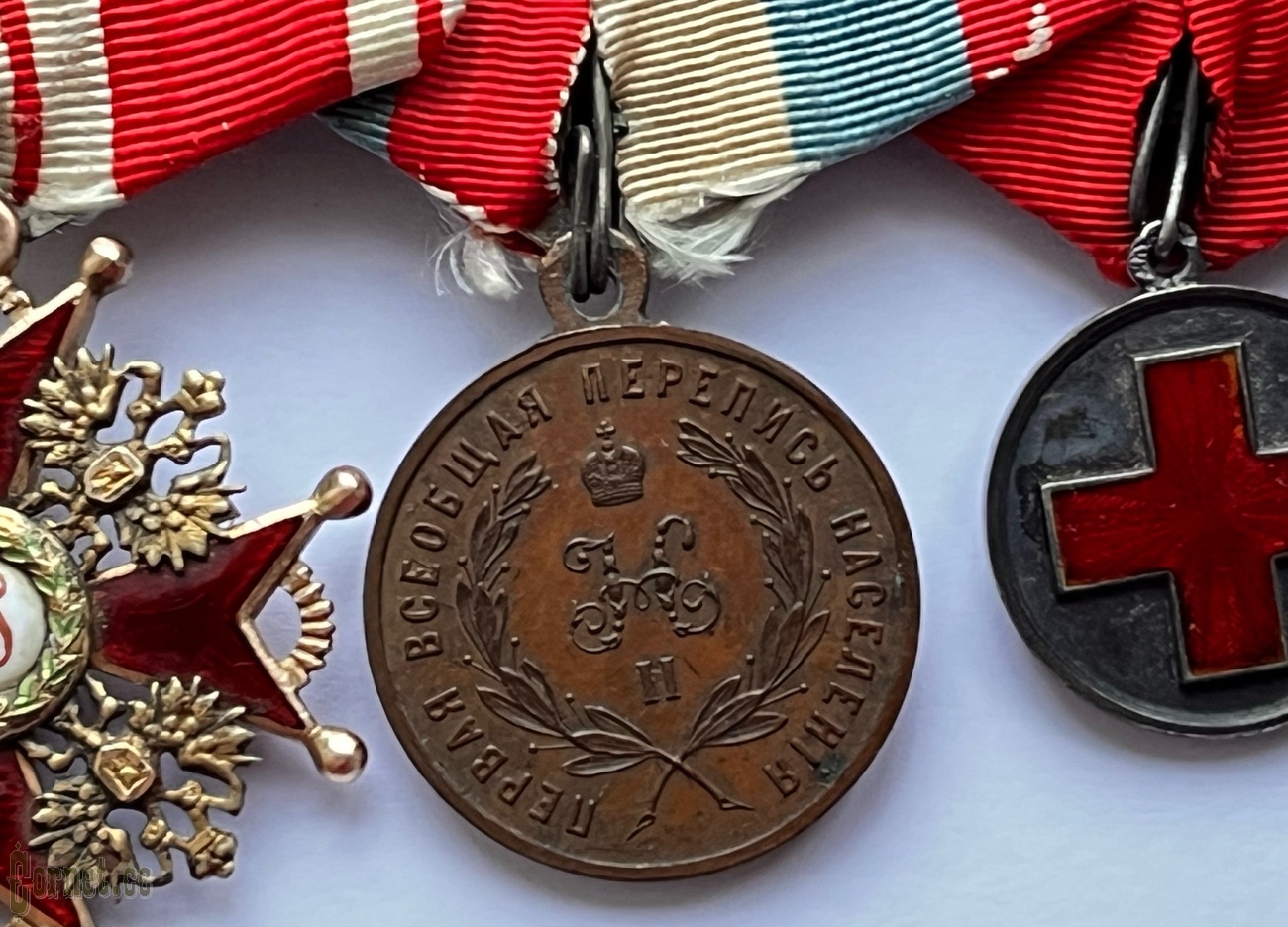 Awarding set from the doctor on the Russian-Japan War