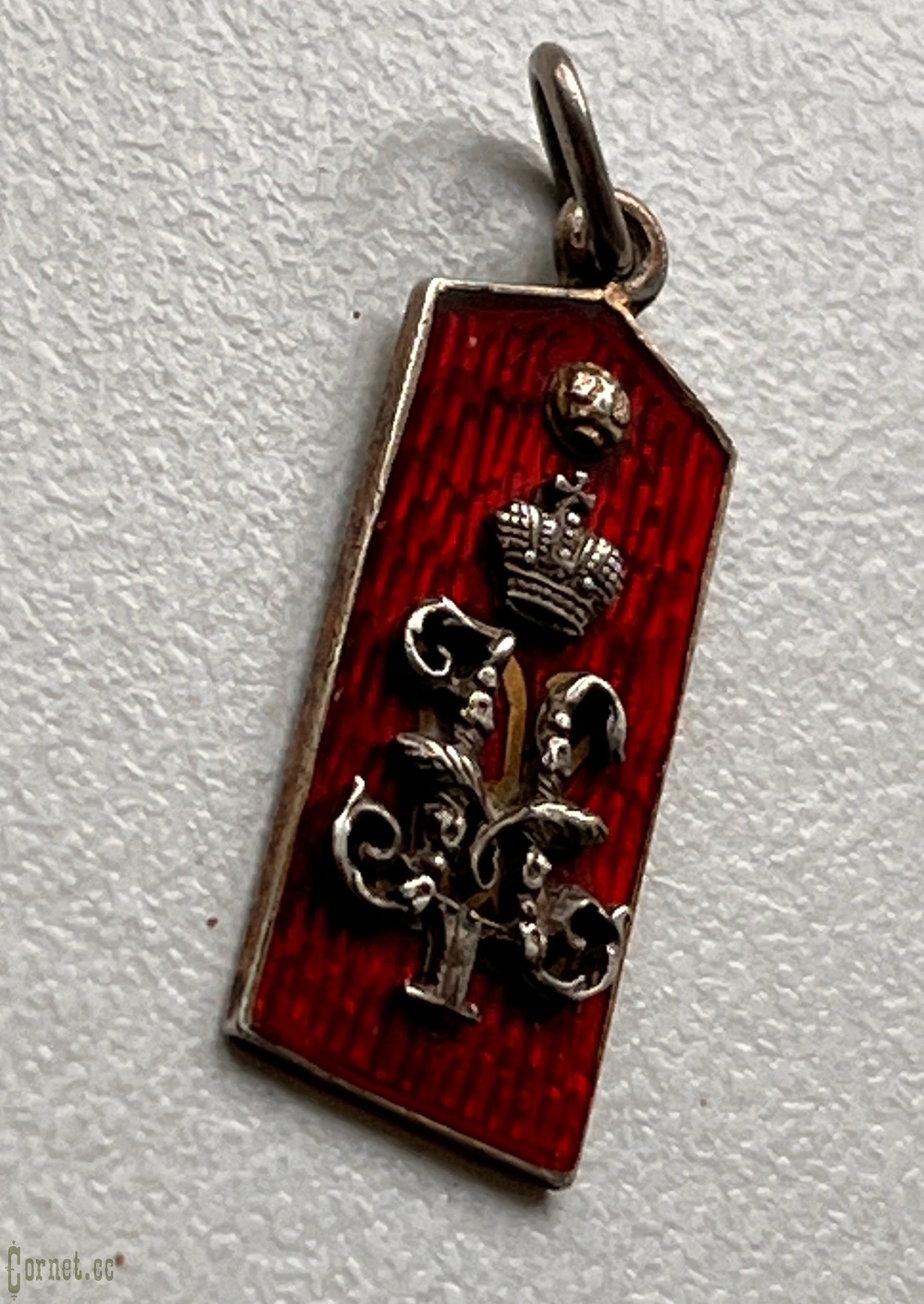 Shoulder strap 85 of the Vyborg Infantry Regiment.