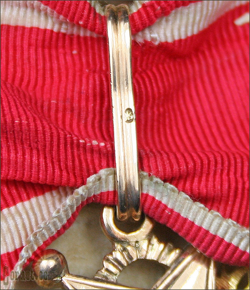 Order of St. Stanislav of the 2nd degree in a case "АК"