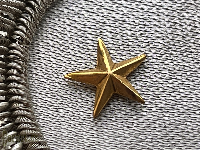 Эполеты подполковника гвардии с футляром.