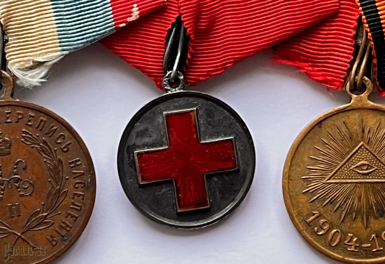 Awarding set from the doctor on the Russian-Japan War