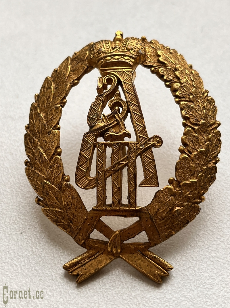Знак за службу в частях Е.И.В. при Александре III