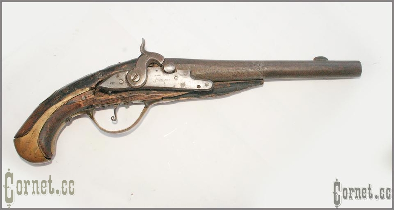  Тульский пистолет капсюльный 1798 года.