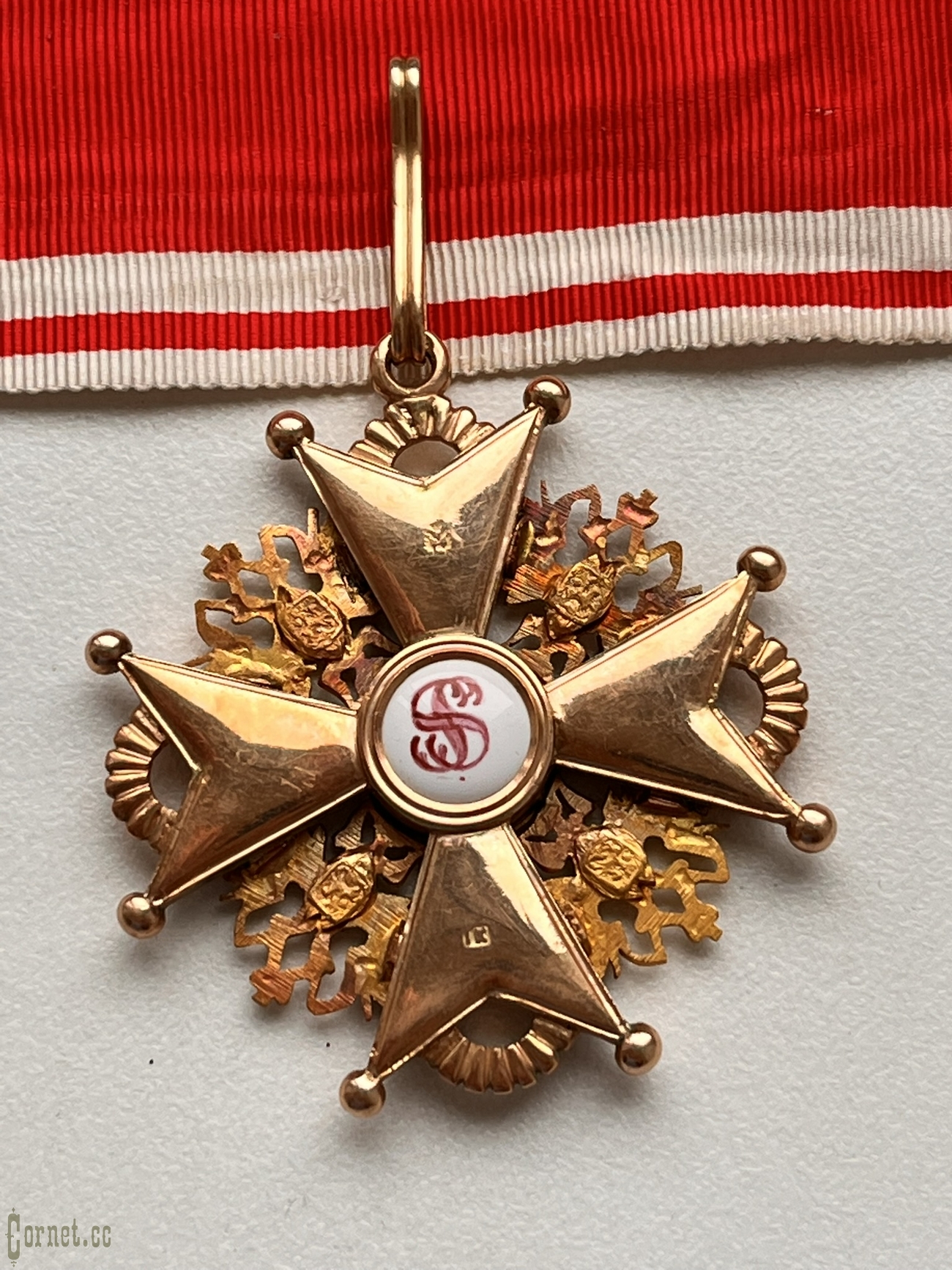 Cross of St. Stanislav 2-nd class "IK"