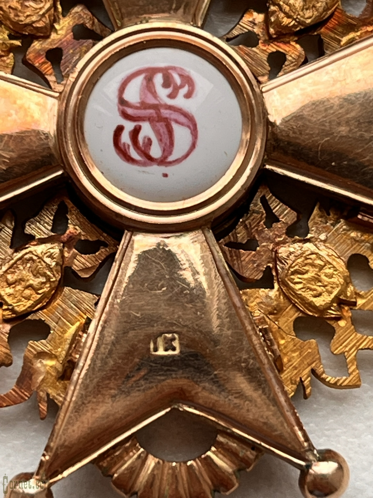 Cross of St. Stanislav 2-nd class "IK"