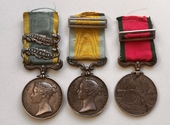 Set of awards from Crimean War 1853-1856