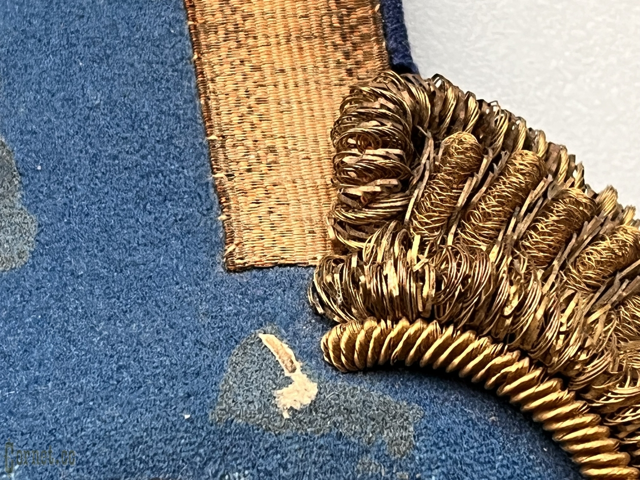 Epaulettes Second Lieutenant of the 2nd Finnish Infantry Regiment