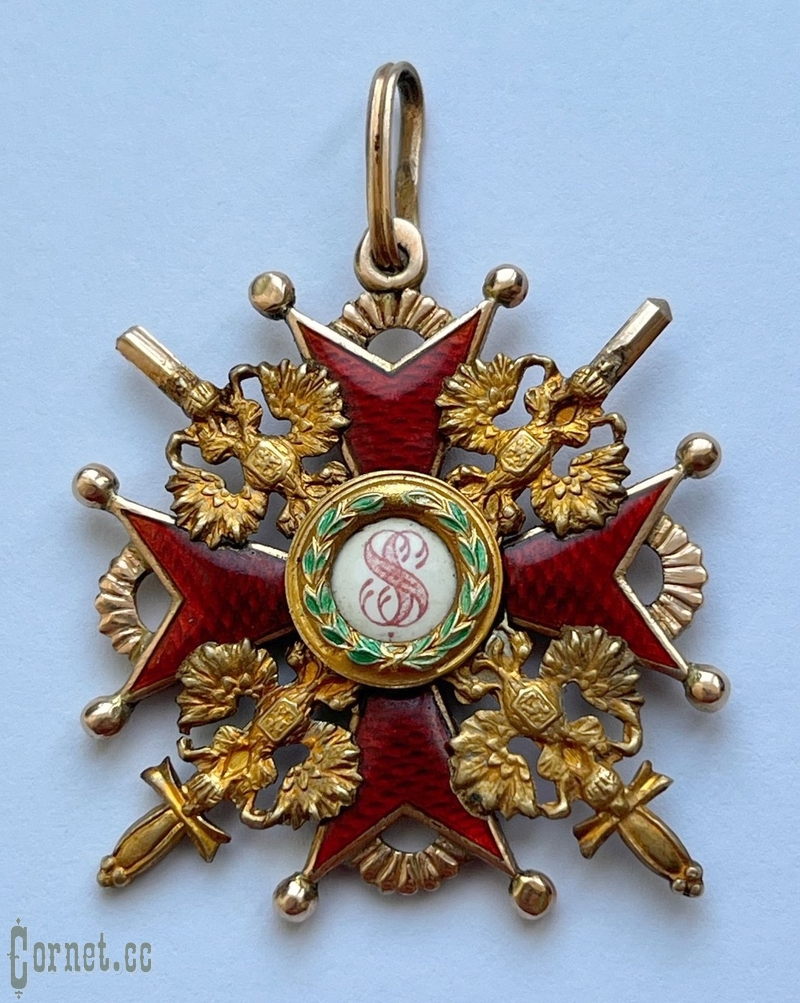 Order of St. Stanislav 3rd class with swords