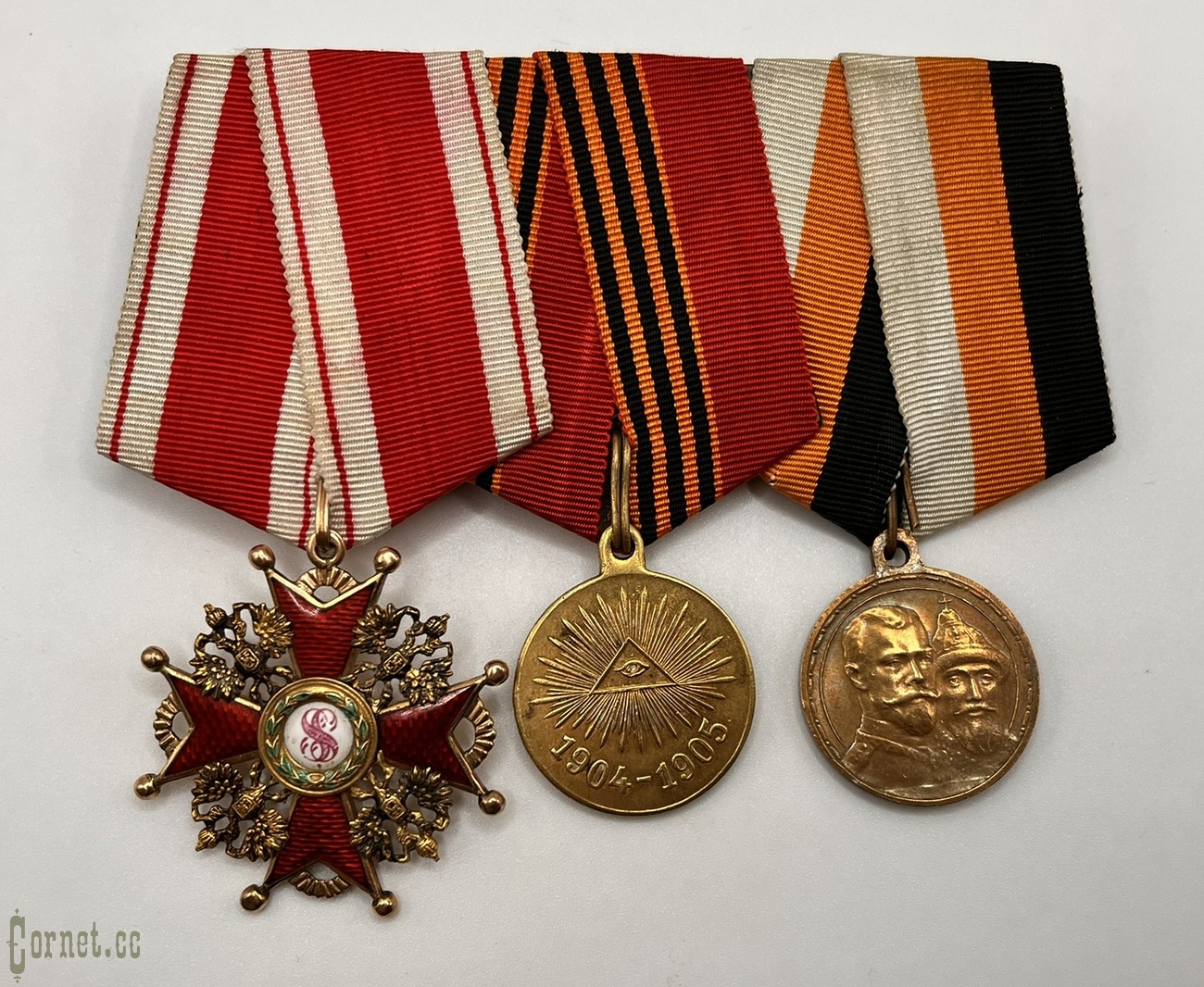 A set with awards of the Russian Empire