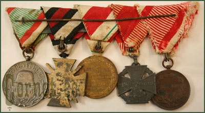 The complete of the awards, the WWI