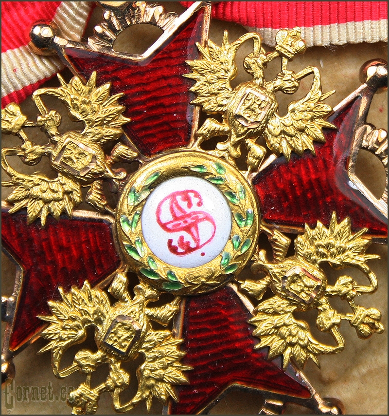 Order of St. Stanislav of the 2nd degree in a case "АК"