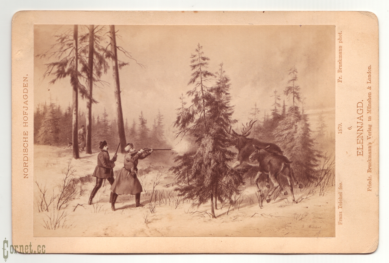 Album with imperial hunting scenes.