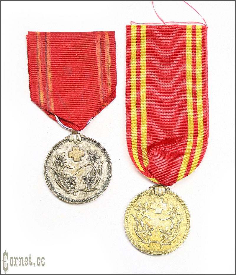 Medal of society of the Red Cross of Manchukuo
