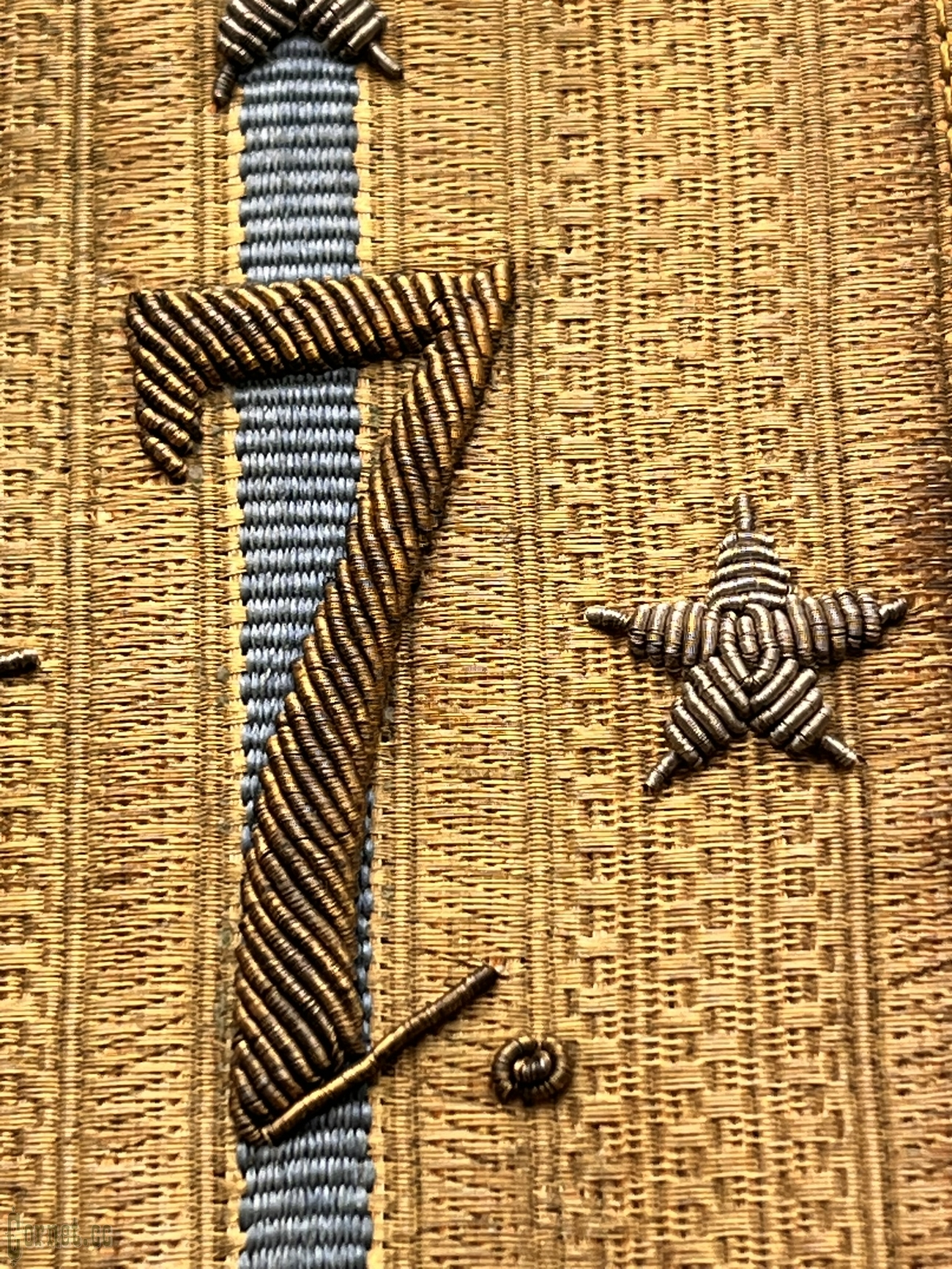 Shoulder of Kapten of the 7th Finish Riffle Regiment