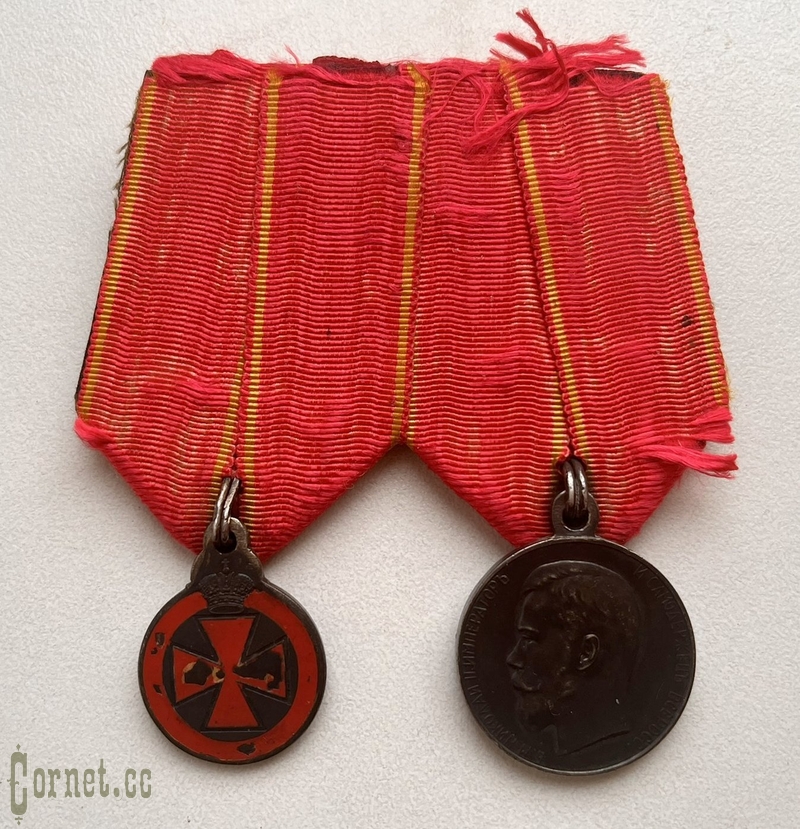 Наградная колодка со знаком отличия ордена Св. Анны